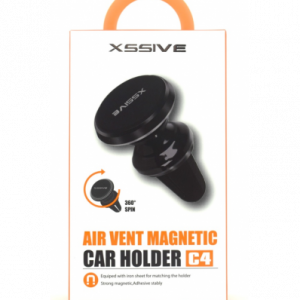 Uitbreiden XSSIVE AIR VENT MAGNETIC CAR HOLDER C6 – ZWART