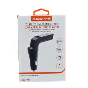 Xssive Wireless Carkit+ Music Player XSS-FM1