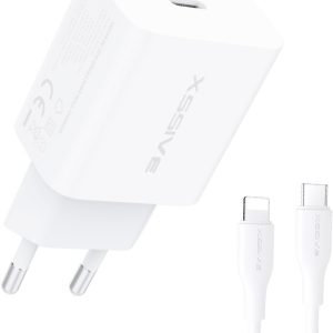Xssive PD 20W 2in1 Charger+Cable Type-C to iPhone AC65PD