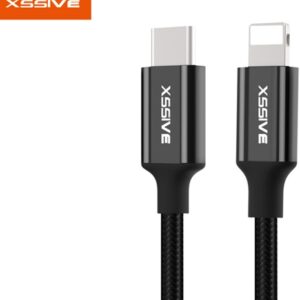 Xssive Braided Type-C to iPhone Cable 2m XSS-BR2MCL