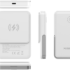 Xssive Magnetic Powerbank incl. Cable 10.000mAh XS-PB29W – Wit