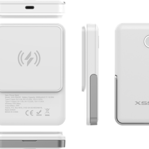 Xssive Magnetic Powerbank incl. Cable 10.000mAh XS-PB29W – Wit