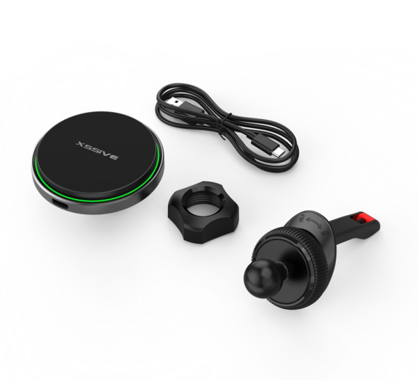 Xssive 15W Magnetic Induction Car Holder Set XSS-CH101N - Afbeelding 3