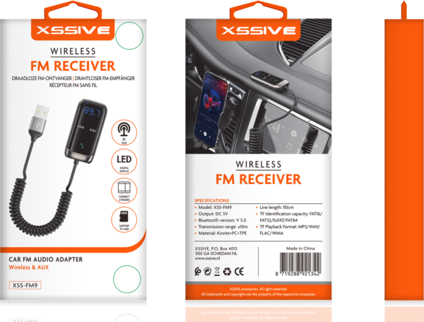 Xssive Wireless FM Receiver XSS-FM9 - Afbeelding 4