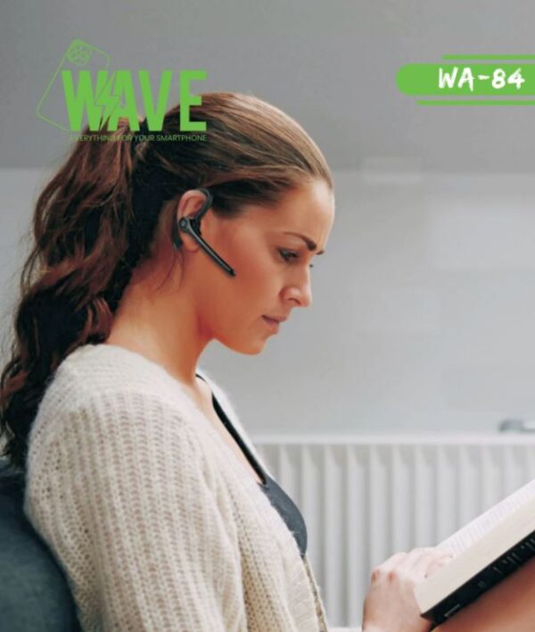 Wave WA-84 Bluetooth Headset (Black) - Afbeelding 4