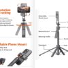 Xssive AI Face Tracking Quadrapod Selfie Stick XSS-FT01 - Afbeelding 3
