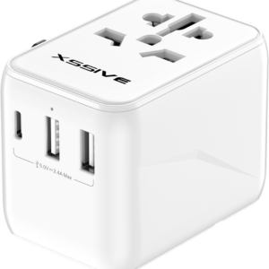 Xssive Worldwide Adapter XSS-TR3W – Wit