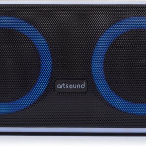 ARTSOUND Lightbeats L Draagbare Bluetooth luidspreker Zwart 126X291X110Mm