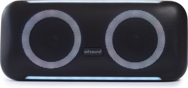 ArtSound - LIGHTBEATS M, portable BT speaker, zwart - Afbeelding 7