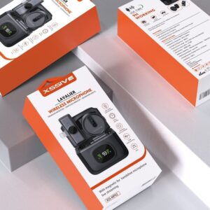 Xssive Draadloze Microfoon for iPhone 8-Pin (Lavalier) XSS-MP02