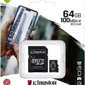 Kingston MicroSD + Adapter 64GB Class 10