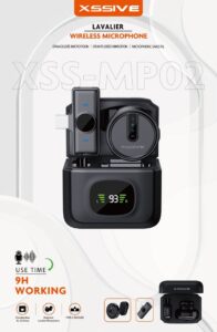 Xssive Draadloze Microfoon for iPhone 8-Pin (Lavalier) XSS-MP02