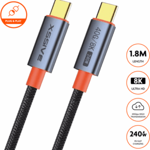 Xssive Super Fast Data Charging Cable XSS-USB4 1.8M