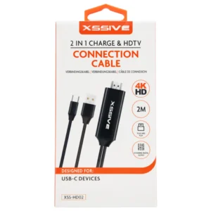 Xssive 2in1 HDTV Cable XSS-HDC02 – 2m