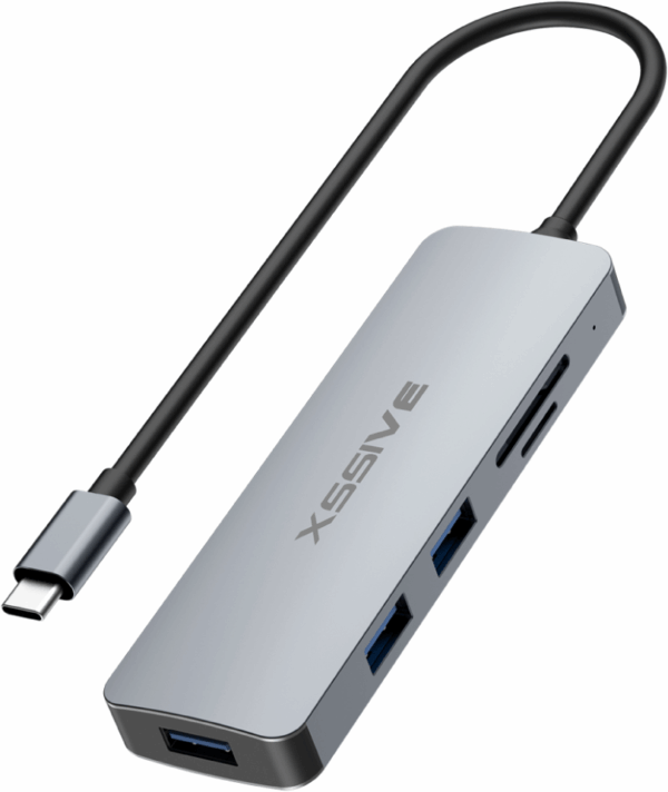 Xssive 5in1 USB Hub to USB-C XSS-HUB5