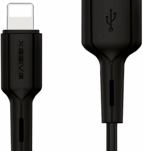 Xssive USB Cable for iPhone 2m XSS-PVC200L – Black
