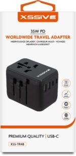 Xssive Worldwide Adapter 35W PD XSS-TR4B - Zwart - Afbeelding 2