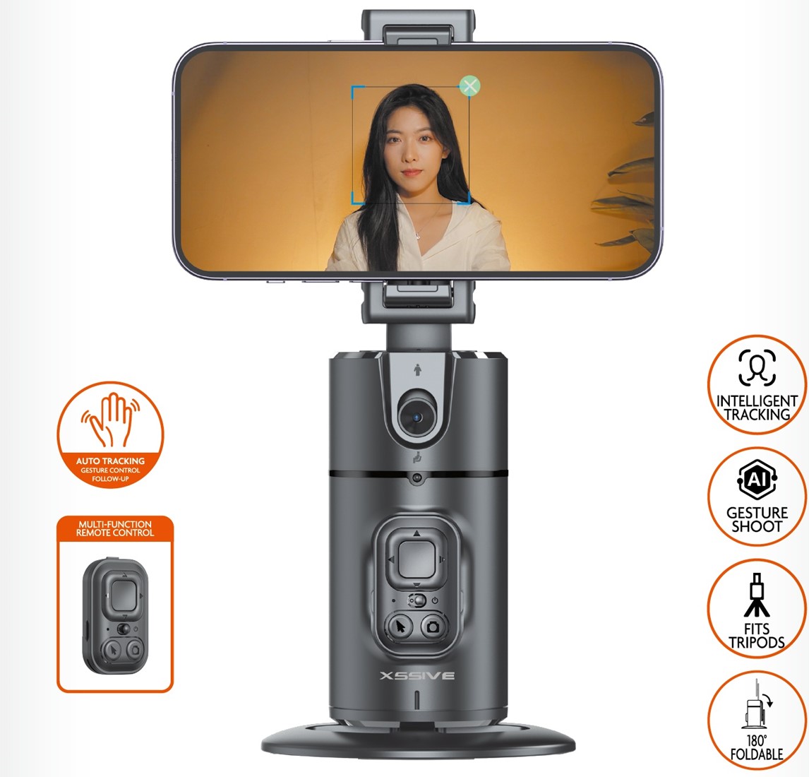 xssive-ai-face-tracking-desktop-selfie-stick-xss-ft02.jpg Xssive AI Face Tracking Desktop Selfie Stick XSS-FT02 - Afbeelding 1