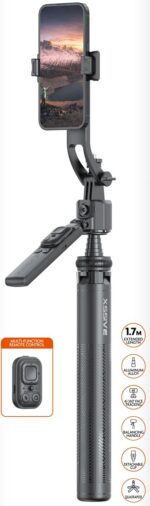 Xssive AI Face Tracking Quadrapod Selfie Stick XSS-FT01