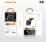 Xssive Magnetische Smartphone Houder met Klem C19 - Zwart - Afbeelding 4
