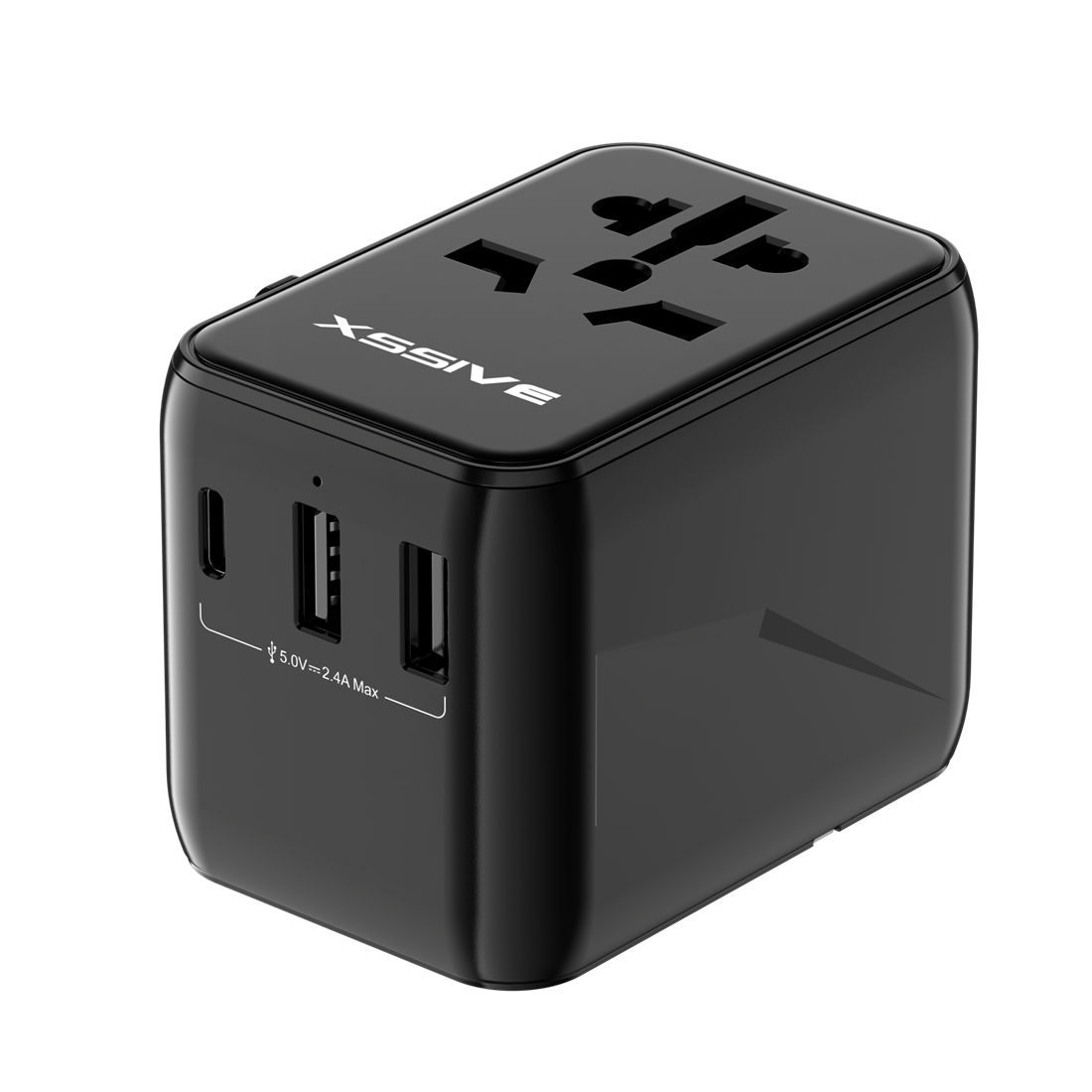 xssive-worldwide-adapter-xss-tr3b-zwart.png Xssive Worldwide Adapter XSS-TR3B - Zwart - Afbeelding 1