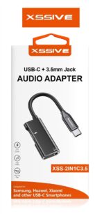 Xssive 2in1 Type-C Adapter XSS-2IN1C3.5 - Afbeelding 3