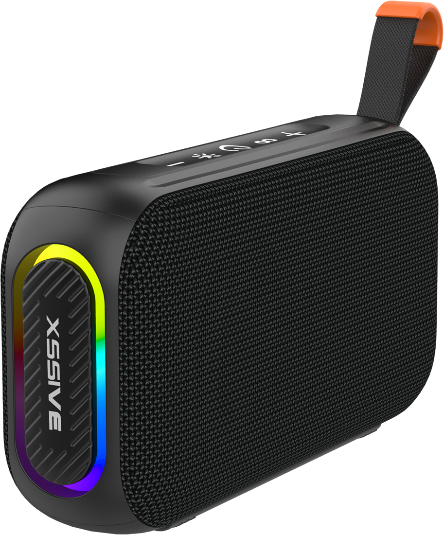 IMG_3850 Xssive Wireless Portable Speaker XSS-BSP21 - Zwart - Afbeelding 1