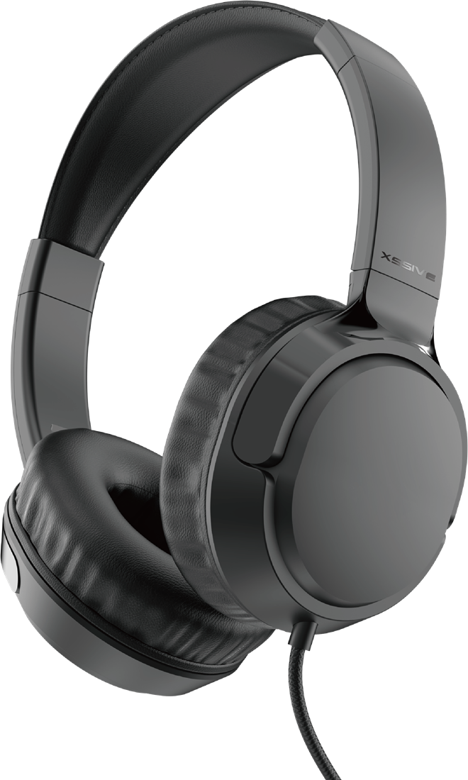 IMG_3915 Xssive Wired Headset for 3.5mm Jack XSS-H13 - Zwart - Afbeelding 1