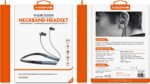 Xssive In-Ear Neckband Headset XSS-BTNB01 - Afbeelding 3