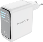 Xssive 100W PD GaN Fast Charger with Smart Display XSS-AC88 - Wit