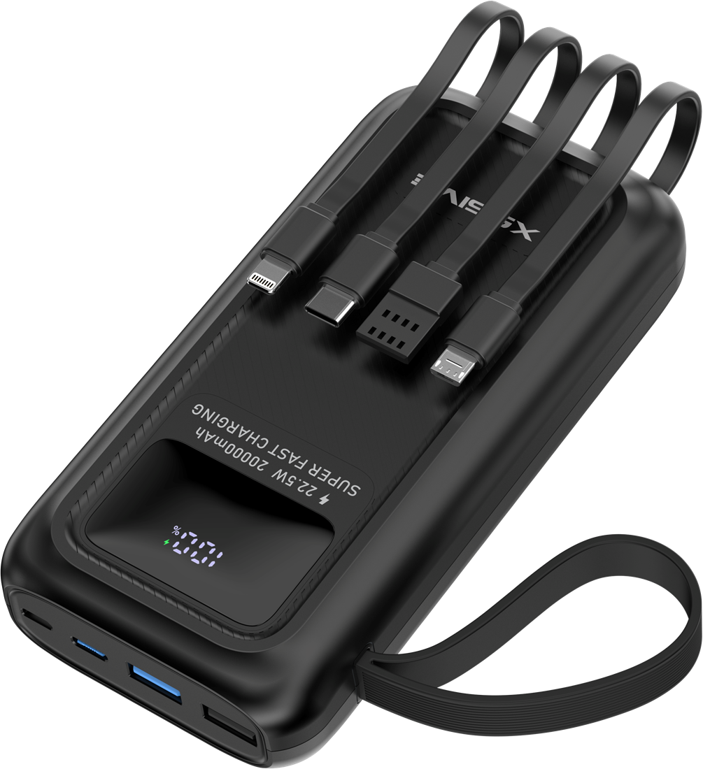 IMG_4641 Xssive 22.5W PD Powerbank incl. Cable 20.000mAh XSS-PB48N - Afbeelding 1