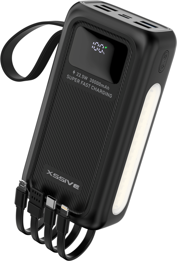 IMG_4643 Xssive 22.5W PD Powerbank incl. Cable 30.000mAh XSS-PB56 - Afbeelding 1