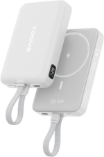 Xssive Magnetic Wireless Powerbank incl. Cable 10.000 mAh XS-PB51W - Wit