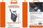 Xssive Mini Powerbank Fast Charge incl. Cable 10000mAh XSS-PB45 Mini - Zwart - Afbeelding 2