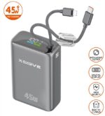 Xssive Powerbank Ultra Fast Charge PD45W met Kabel 20000mAh XSS-PB55