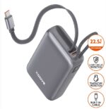 Xssive Powerbank Fast Charge met uitrekbare Kabel 10000mAh XSS-PB52