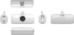 Xssive Premium Mini Powerbank For USB-C With iPhone Cable 5000mAh XSS-PB40CW - Afbeelding 3