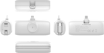 Xssive Premium Mini Powerbank For iWatch & iPhone With USB-C Cable 5000mAh XSS-PB41LW - Afbeelding 3